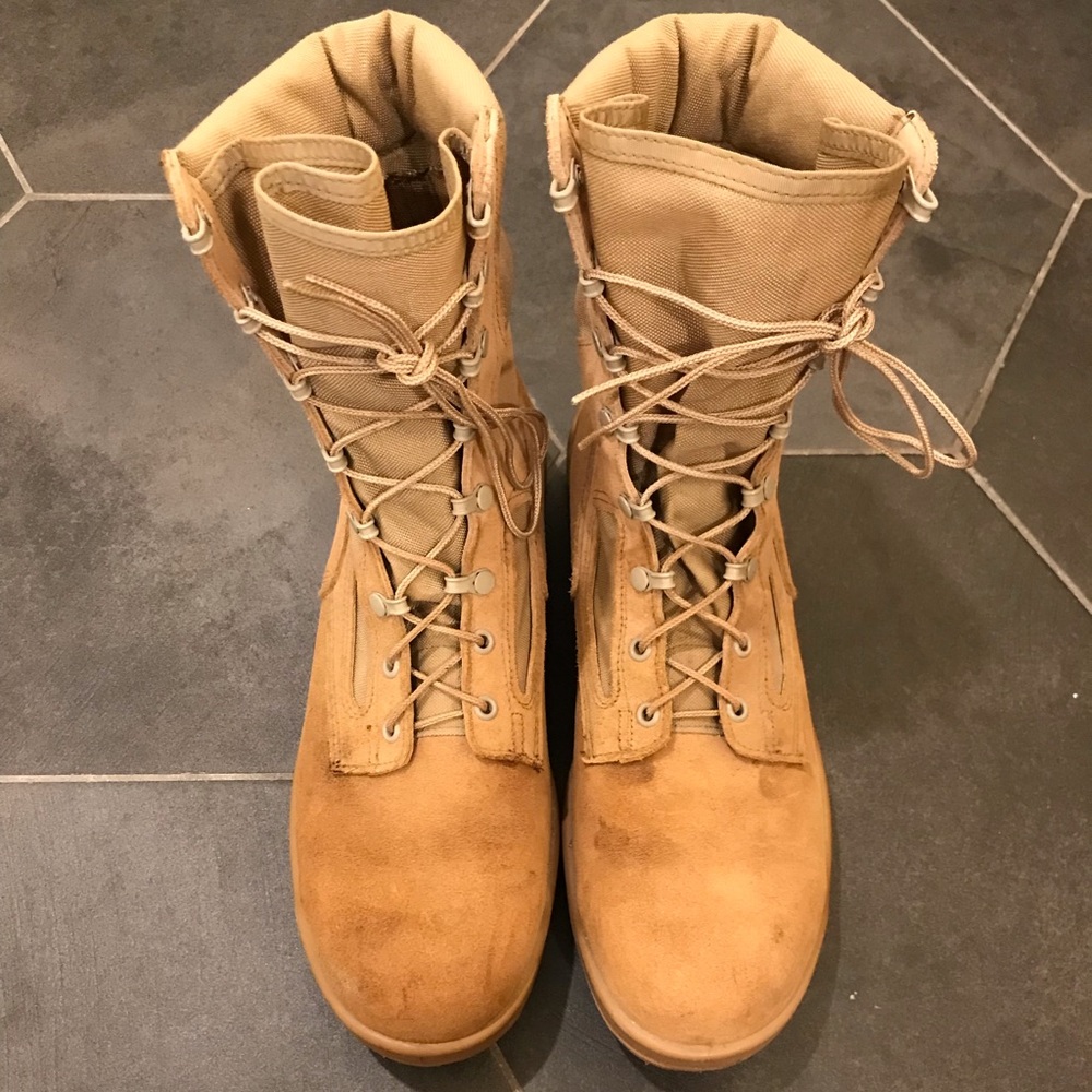 Belleville 390 DES Men's Hot Weather Desert Tan Combat Boot Size 11